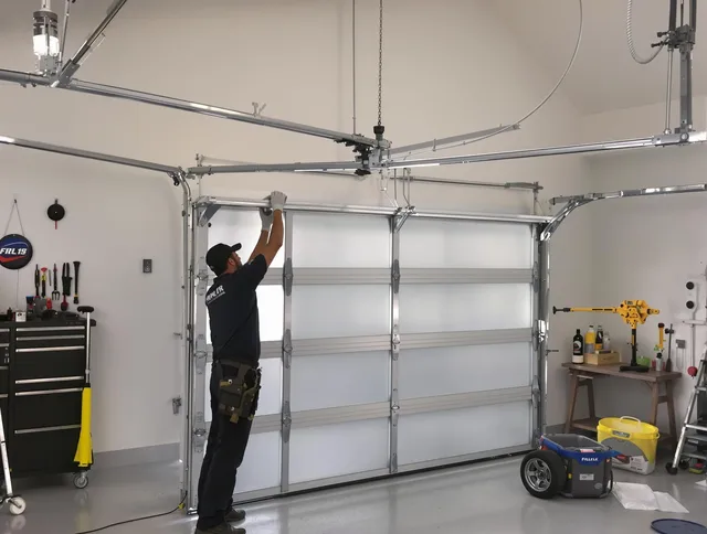 Country Club Garage Door Repair certified team performing precision garage door installation in Country Club