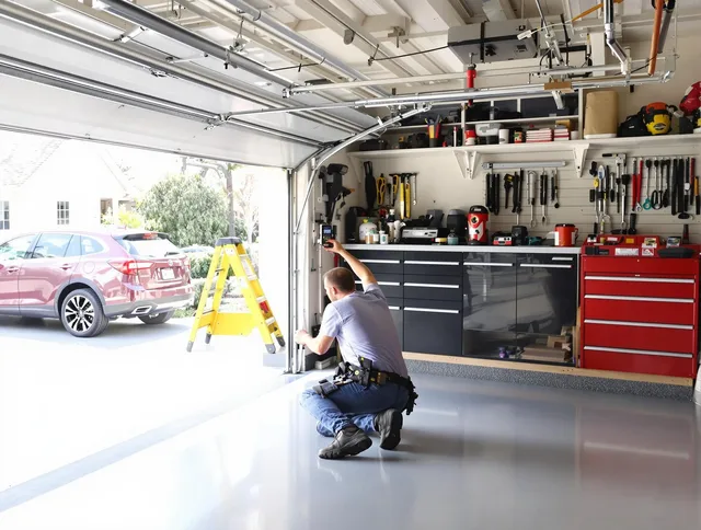 Local garage door repair service by Country Club Garage Door Repair in Country Club